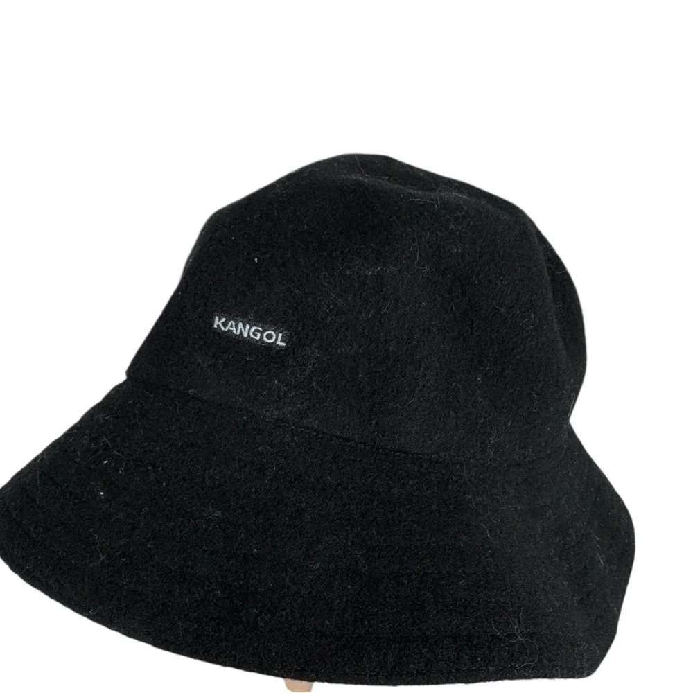 Vintage Kangol Wool Crusher black regular